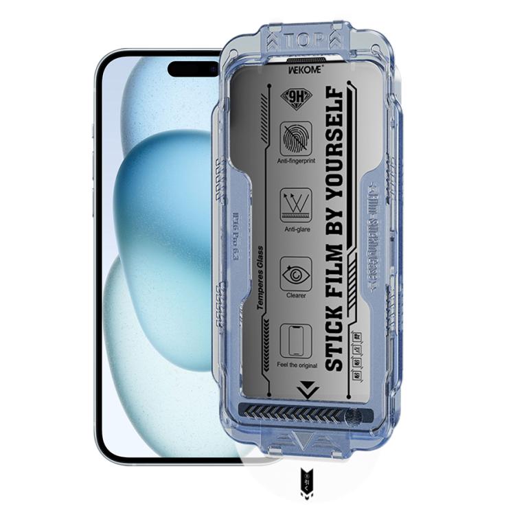 WK WTP-116 Easy Install 6D Curved Ultra-Fine Edge Privacy Tempered Glass Film, For iPhone 16 Pro Max, For iPhone 16 Pro, For iPhone 16 Plus / 15 Plus, For iPhone 16 / 15, For iPhone 15 Pro Max, For iPhone 15 Pro, For iPhone 13 Pro Max / 14 Plus��������...