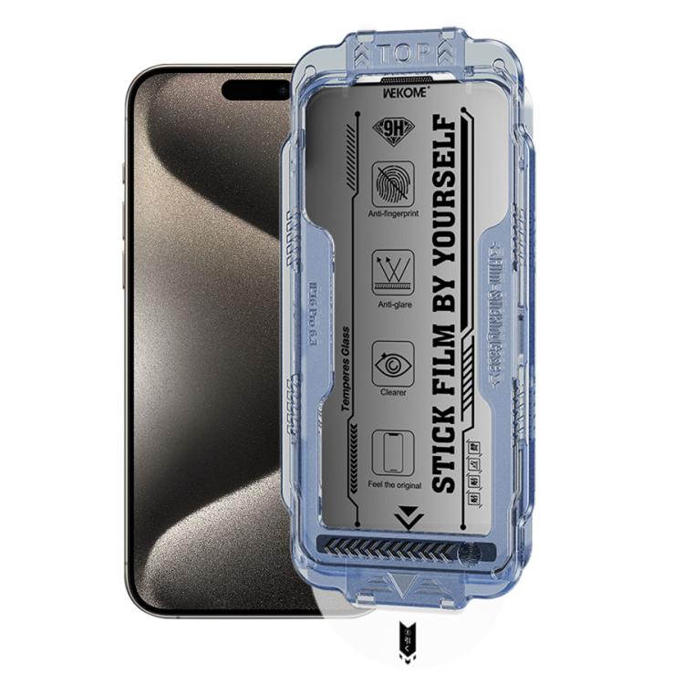 WK WTP-116 Easy Install 6D Curved Ultra-Fine Edge Privacy Tempered Glass Film, For iPhone 16 Pro Max, For iPhone 16 Pro, For iPhone 16 Plus / 15 Plus, For iPhone 16 / 15, For iPhone 15 Pro Max, For iPhone 15 Pro, For iPhone 13 Pro Max / 14 Plus��������...
