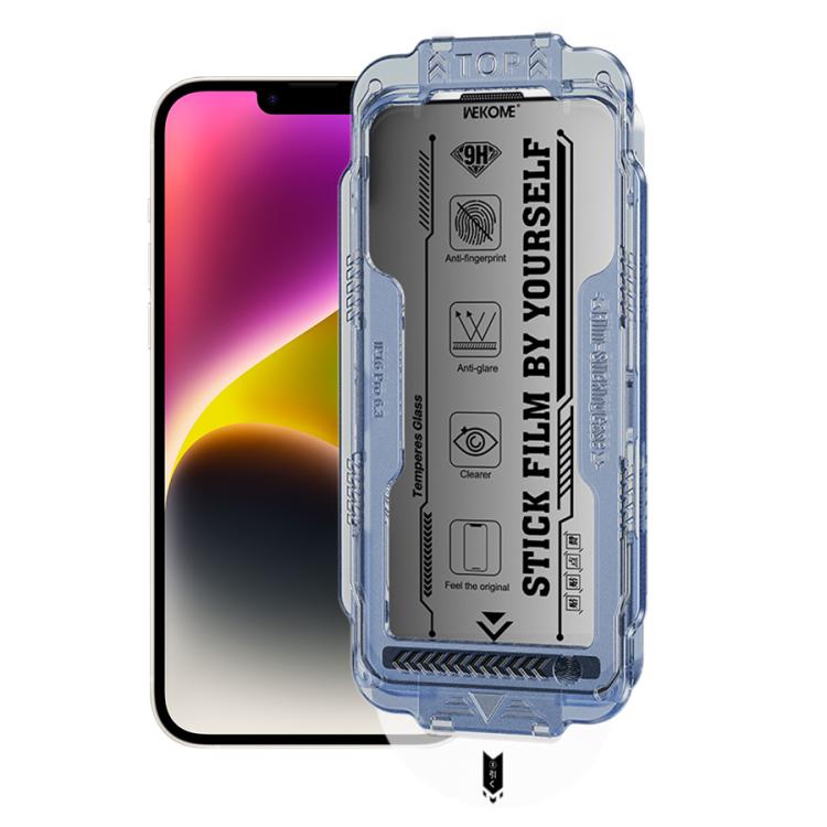 WK WTP-116 Easy Install 6D Curved Ultra-Fine Edge Privacy Tempered Glass Film, For iPhone 16 Pro Max, For iPhone 16 Pro, For iPhone 16 Plus / 15 Plus, For iPhone 16 / 15, For iPhone 15 Pro Max, For iPhone 15 Pro, For iPhone 13 Pro Max / 14 Plus��������...