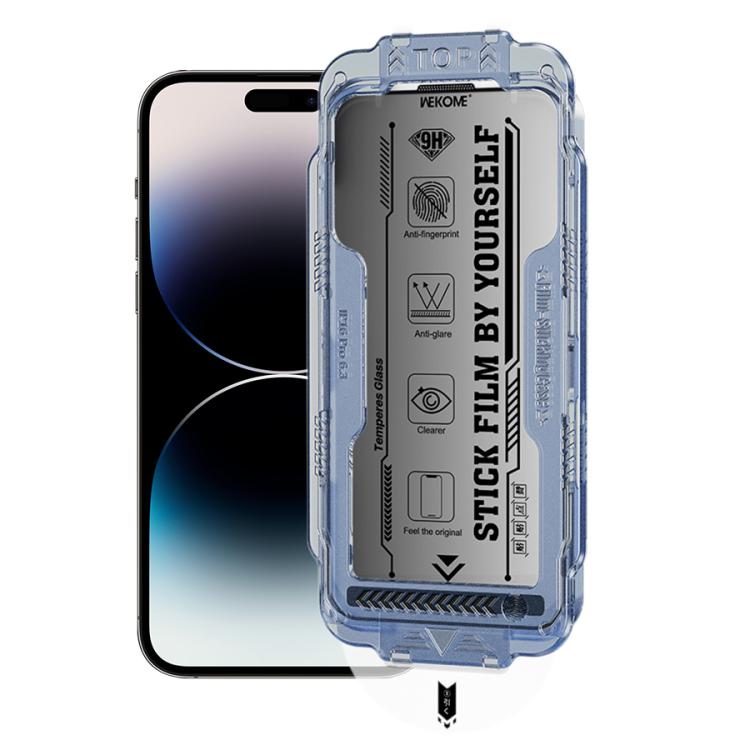 WK WTP-116 Easy Install 6D Curved Ultra-Fine Edge Privacy Tempered Glass Film, For iPhone 16 Pro Max, For iPhone 16 Pro, For iPhone 16 Plus / 15 Plus, For iPhone 16 / 15, For iPhone 15 Pro Max, For iPhone 15 Pro, For iPhone 13 Pro Max / 14 Plus��������...