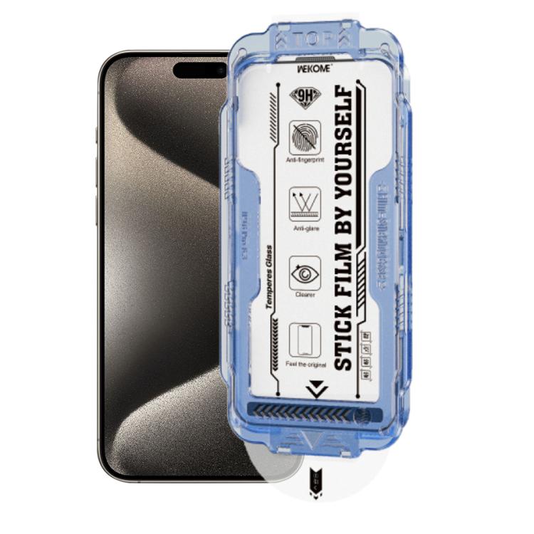 WK WTP-117 Easy Install 6D Curved Ultra-Fine Edge AR Frosted Tempered Glass Film, For iPhone 16 Pro Max, For iPhone 16 Pro, For iPhone 16 Plus / 15 Plus, For iPhone 16 / 15, For iPhone 15 Pro Max, For iPhone 15 Pro, For iPhone 13 Pro Max / 14 Plus�����...