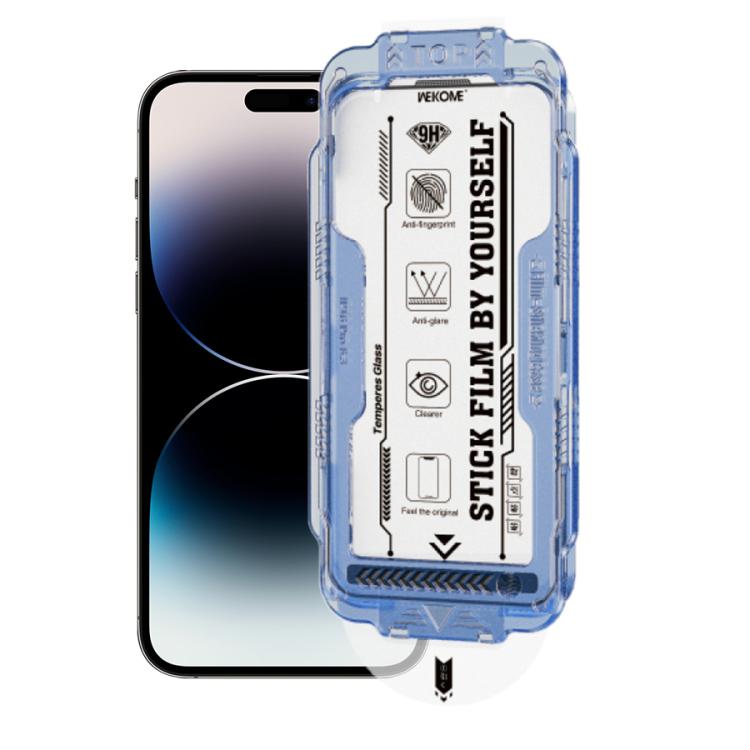WK WTP-117 Easy Install 6D Curved Ultra-Fine Edge AR Frosted Tempered Glass Film, For iPhone 16 Pro Max, For iPhone 16 Pro, For iPhone 16 Plus / 15 Plus, For iPhone 16 / 15, For iPhone 15 Pro Max, For iPhone 15 Pro, For iPhone 13 Pro Max / 14 Plus�����...