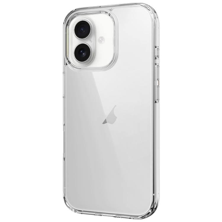 ROCK Pure Series Clear PC Hybrid TPU Phone Case, For iPhone 16 Pro Max, For iPhone 16 Pro, For iPhone 16 Plus, For iPhone 16