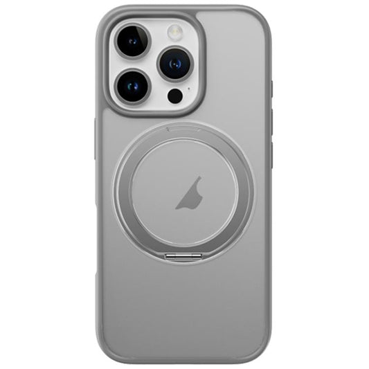 ROCK YouDun Series Skin Feel Rotating MagSafe Holder PC Hybrid TPU Phone Case, For iPhone 16 Pro Max