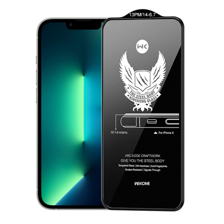 WK WTP-012 KinKong 0.25mm 9H 4D Curved Privacy Tempered Glass Film, For iPhone 16 Pro Max, For iPhone 16 Pro, For iPhone 16 Plus / 15 Plus, For iPhone 16 / 15, For iPhone 15 Pro Max, For iPhone 15 Pro, For iPhone 13 Pro Max / 14 Plus�������������������...