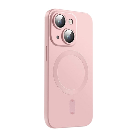 ENKAY MagSafe Matte TPU Phone Case with Lens Film, For iPhone 15 Plus, For iPhone 15, For iPhone 14 Plus, For iPhone 14, For iPhone 14 Pro, For iPhone 14 Pro Max