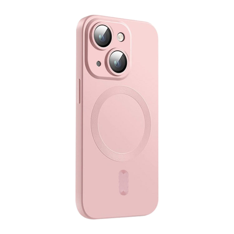 ENKAY MagSafe Matte TPU Phone Case with Lens Film, For iPhone 15 Plus, For iPhone 15, For iPhone 14 Plus, For iPhone 14, For iPhone 14 Pro, For iPhone 14 Pro Max