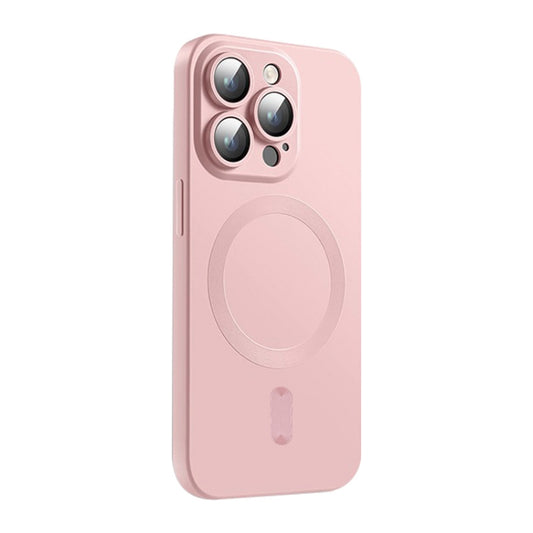 ENKAY MagSafe Matte TPU Phone Case with Lens Film, For iPhone 16 Pro Max, For iPhone 16 Pro, For iPhone 16 Plus, For iPhone 16, For iPhone 15 Pro Max, For iPhone 15 Pro