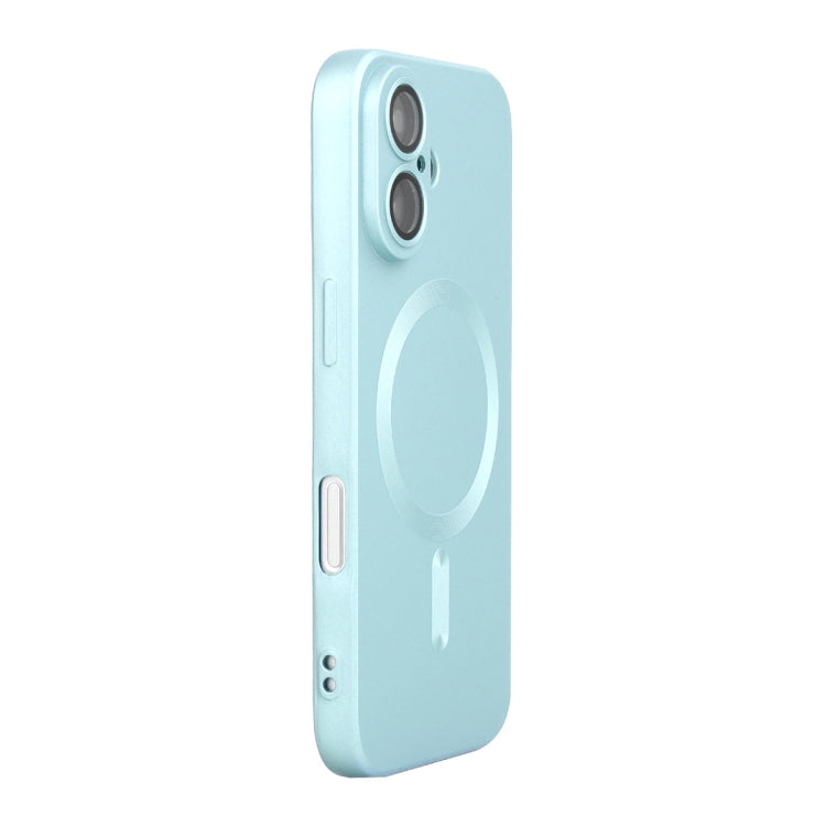 ENKAY MagSafe Matte TPU Phone Case with Lens Film, For iPhone 16 Pro Max, For iPhone 16 Pro, For iPhone 16 Plus, For iPhone 16, For iPhone 15 Pro Max, For iPhone 15 Pro