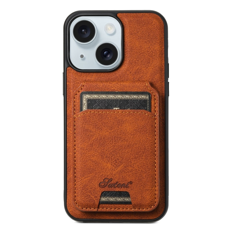 Suteni H16 Litchi Texture Leather Detachable Wallet Back Phone Case, For iPhone 15, For iPhone 14 Plus, For iPhone 14, For iPhone 14 Pro, For iPhone 14 Pro Max, For iPhone 13 Pro Max, For iPhone 13 Pro, For iPhone 13, For iPhone 12, For iPhone 12 Pro M...