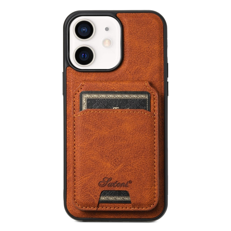 Suteni H16 Litchi Texture Leather Detachable Wallet Back Phone Case, For iPhone 15, For iPhone 14 Plus, For iPhone 14, For iPhone 14 Pro, For iPhone 14 Pro Max, For iPhone 13 Pro Max, For iPhone 13 Pro, For iPhone 13, For iPhone 12, For iPhone 12 Pro M...