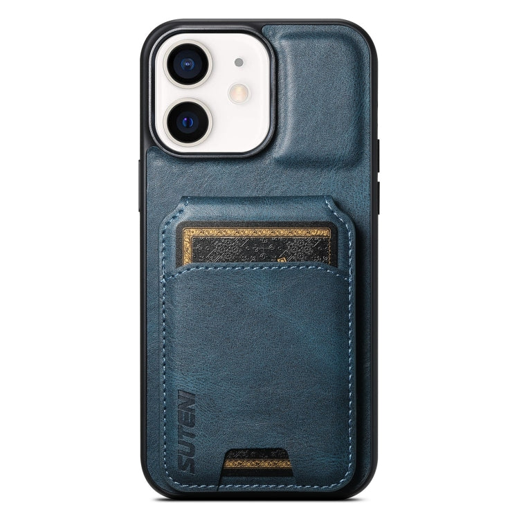 Suteni H02 Leather Wallet Stand Back Phone Case, For iPhone 14 Pro Max, For iPhone 13 Pro Max, For iPhone 13 Pro, For iPhone 13, For iPhone 12 Pro Max, For iPhone 11 Pro Max, For iPhone 11, For iPhone 11 Pro, For iPhone X / XS, For iPhone XR�����������...