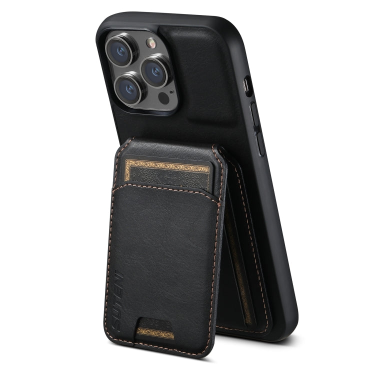Suteni H02 Leather Wallet Stand Back Phone Case, For iPhone 14 Pro Max, For iPhone 13 Pro Max, For iPhone 13 Pro, For iPhone 13, For iPhone 12 Pro Max, For iPhone 11 Pro Max, For iPhone 11, For iPhone 11 Pro, For iPhone X / XS, For iPhone XR�����������...