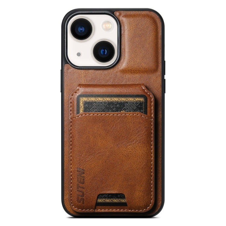 Suteni H02 Leather Wallet Stand Back Phone Case, For iPhone 14 Pro Max, For iPhone 13 Pro Max, For iPhone 13 Pro, For iPhone 13, For iPhone 12 Pro Max, For iPhone 11 Pro Max, For iPhone 11, For iPhone 11 Pro, For iPhone X / XS, For iPhone XR�����������...