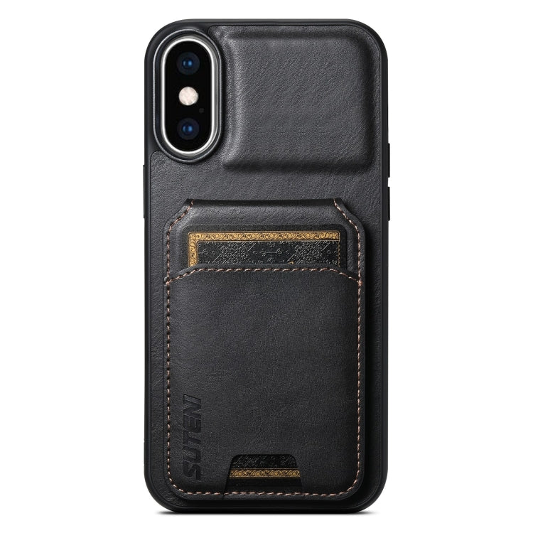 Suteni H02 Leather Wallet Stand Back Phone Case, For iPhone 14 Pro Max, For iPhone 13 Pro Max, For iPhone 13 Pro, For iPhone 13, For iPhone 12 Pro Max, For iPhone 11 Pro Max, For iPhone 11, For iPhone 11 Pro, For iPhone X / XS, For iPhone XR�����������...