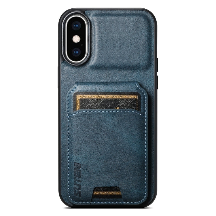 Suteni H02 Leather Wallet Stand Back Phone Case, For iPhone 14 Pro Max, For iPhone 13 Pro Max, For iPhone 13 Pro, For iPhone 13, For iPhone 12 Pro Max, For iPhone 11 Pro Max, For iPhone 11, For iPhone 11 Pro, For iPhone X / XS, For iPhone XR�����������...
