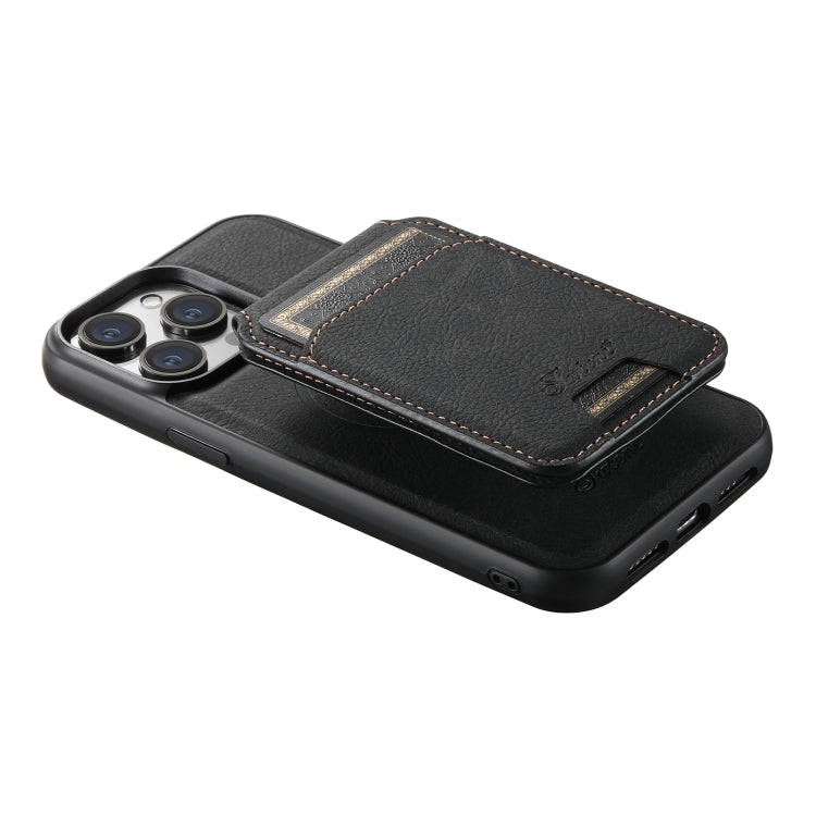 Suteni H17 Litchi Texture Leather MagSafe Detachable Wallet Phone Case, For iPhone 15, For iPhone 14 Plus, For iPhone 14, For iPhone 14 Pro, For iPhone 14 Pro Max, For iPhone 13 Pro Max, For iPhone 13 Pro, For iPhone 13, For iPhone 12������������������...