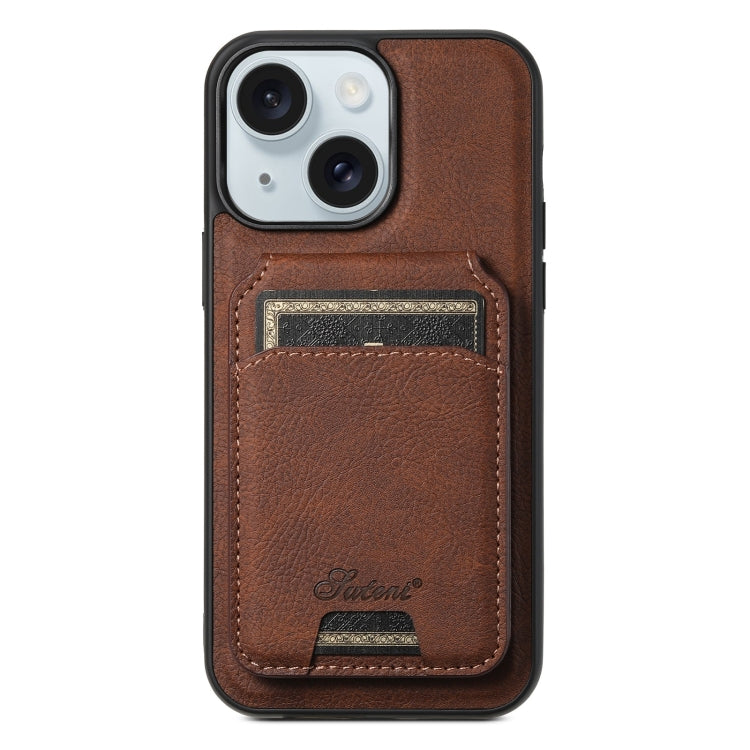 Suteni H17 Litchi Texture Leather MagSafe Detachable Wallet Phone Case, For iPhone 15, For iPhone 14 Plus, For iPhone 14, For iPhone 14 Pro, For iPhone 14 Pro Max, For iPhone 13 Pro Max, For iPhone 13 Pro, For iPhone 13, For iPhone 12������������������...