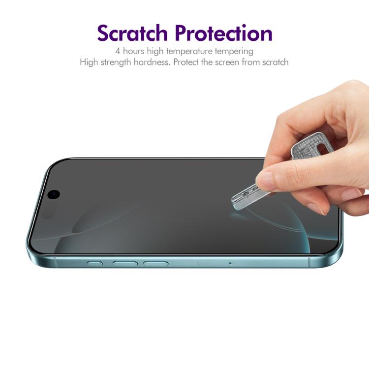 2pcs ENKAY Hat-Prince 28 Degree Anti-peeping Privacy Tempered Glass Film, For iPhone 17 Pro Max, For iPhone 17 Pro, For iPhone 17, For iPhone 17 Air, For iPhone 16 Pro Max, For iPhone 16 Pro, For iPhone 16 Plus, For iPhone 16, For iPhone 15 Pro Max����...