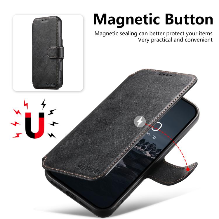 Suteni Q05 2-in-1 Multi-function Detachable Wallet MagSafe Phone Case, For iPhone 13 Pro Max, For iPhone 13 Pro, For iPhone 13, For iPhone 12, For iPhone 12 Pro Max, For iPhone 12 Pro