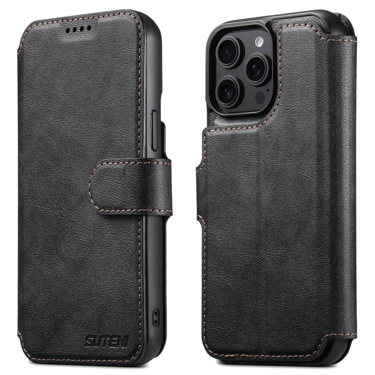 Suteni Q05 2-in-1 Multi-function Detachable Wallet MagSafe Phone Case, For iPhone 13 Pro Max, For iPhone 13 Pro, For iPhone 13, For iPhone 12, For iPhone 12 Pro Max, For iPhone 12 Pro