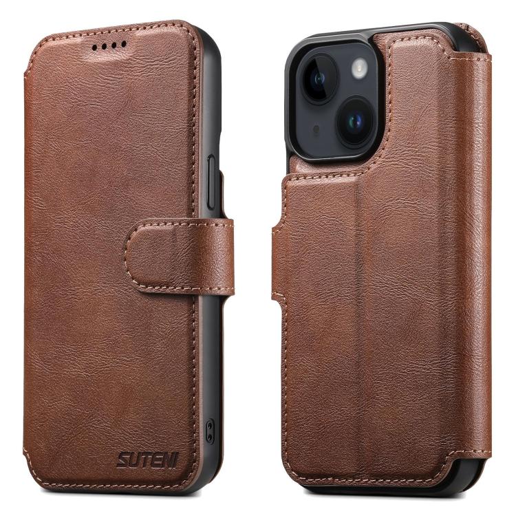 Suteni Q05 2-in-1 Multi-function Detachable Wallet MagSafe Phone Case, For iPhone 13 Pro Max, For iPhone 13 Pro, For iPhone 13, For iPhone 12, For iPhone 12 Pro Max, For iPhone 12 Pro