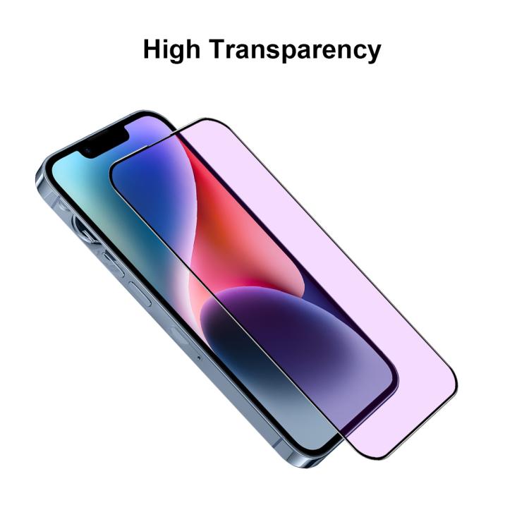 JUNSUNMAY 25pcs Anti-Blue Light Silk Print HD Tempered Glass Film, For iPhone 16 Pro Max, For iPhone 16 Pro, For iPhone 16 Plus, For iPhone 16, For iPhone 15 Pro Max, For iPhone 15 Pro, For iPhone 15 Plus, For iPhone 15