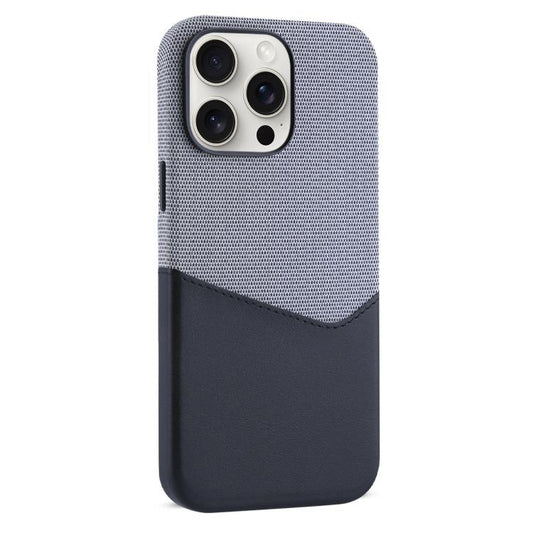 Kalebol Cloth Textue Stitching Card Slot Magnetic Phone Case