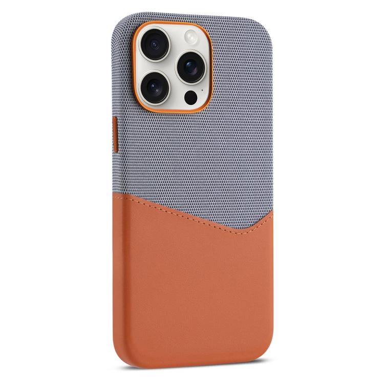 Kalebol Cloth Textue Stitching Card Slot Magnetic Phone Case