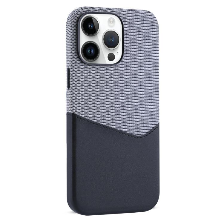 Kalebol Cloth Textue Stitching Card Slot Magnetic Phone Case