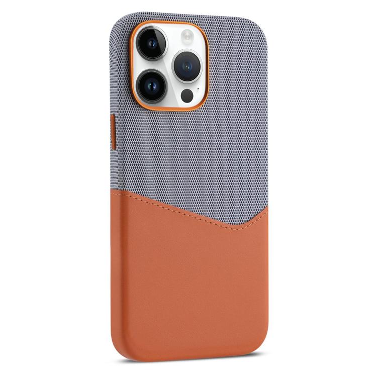 Kalebol Cloth Textue Stitching Card Slot Magnetic Phone Case