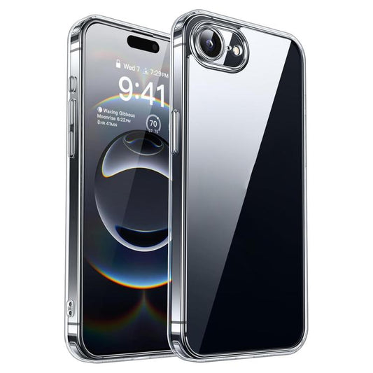 Kalebol Highly Transparent PC Hybrid TPU Phone Case, For iPhone 16e, For iPhone 16 Pro Max, For iPhone 16 Pro, For iPhone 16 Plus, For iPhone 16, For iPhone 15 Pro Max, For iPhone 15 Pro, For iPhone 15 Plus, For iPhone 15, For iPhone 14 Plus�����������...
