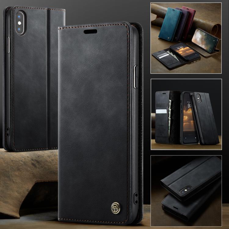 CaseMe 033 Calf Leather Lining Microfibre RFID Blocking Phone Case