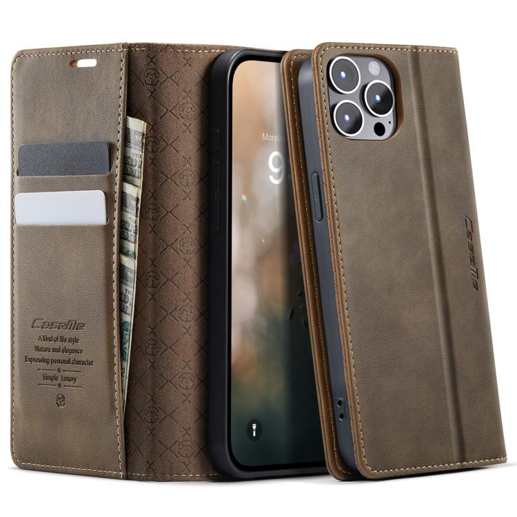 CaseMe 033 Calf Leather Lining Microfibre RFID Blocking Phone Case