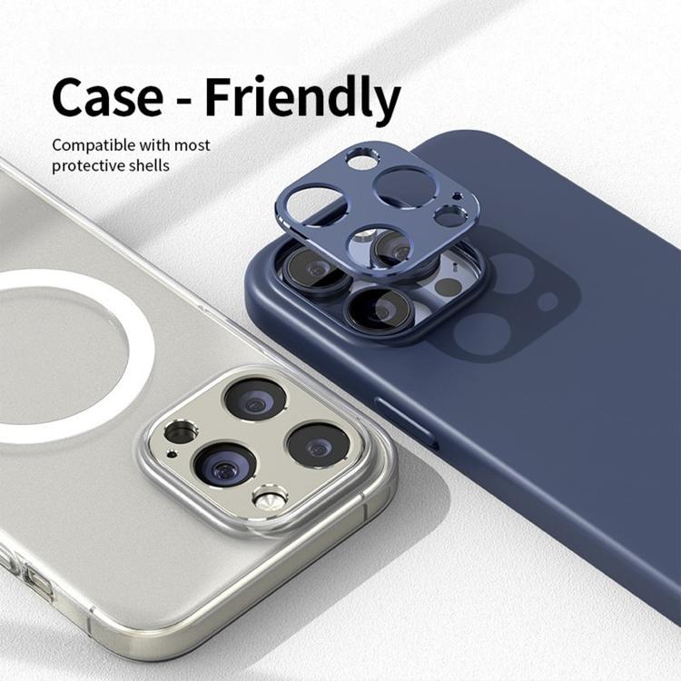 Kalebol Metal Hollow Lens Protection Ring, For iPhone 16 Pro Max, For iPhone 16 Pro