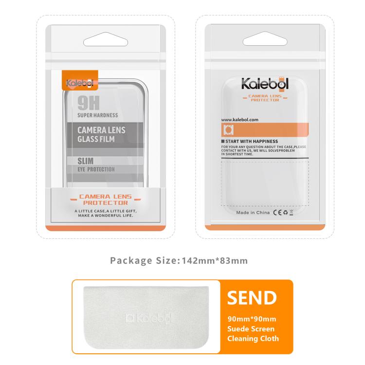 Kalebol Metal Hollow Lens Protection Ring, For iPhone 16 Pro Max, For iPhone 16 Pro